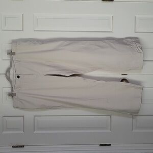 Tommy Hilfiger women's vintage wide leg cream color jeans sz 22